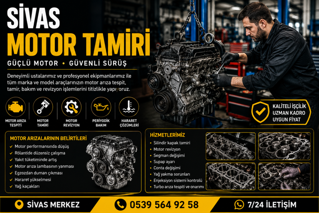 motor tamiri revizyon sivas ototamir.com